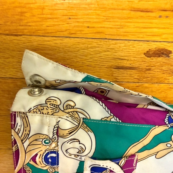 Y2K Chain Print Flared Ski Snowboard Pants - Picture 10 of 10